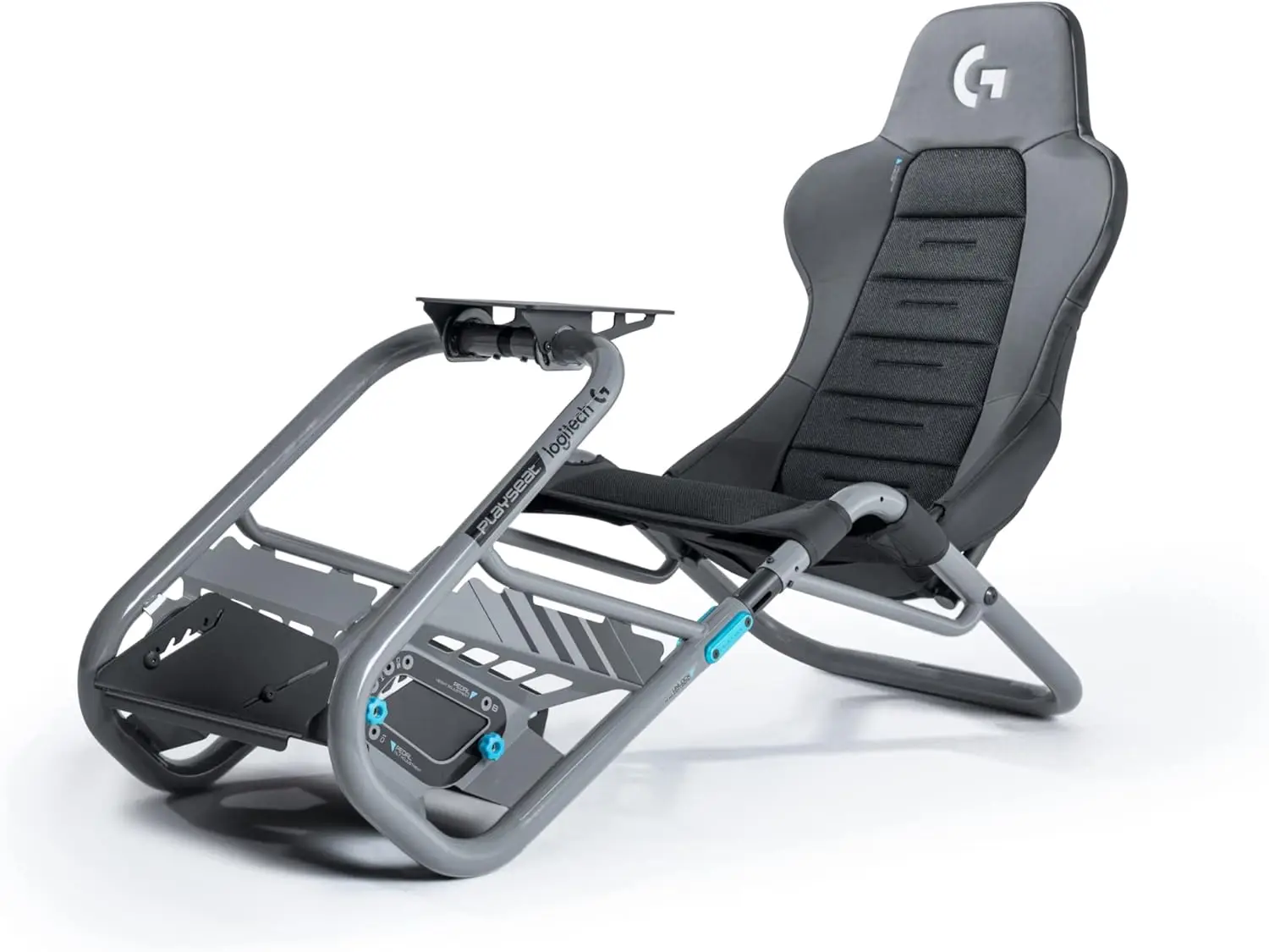 

Logitech G Edition Sim Racing Cockpit | Fully Adjustable Supports all Direct Drive Steering Wheels Lightweight & Robust