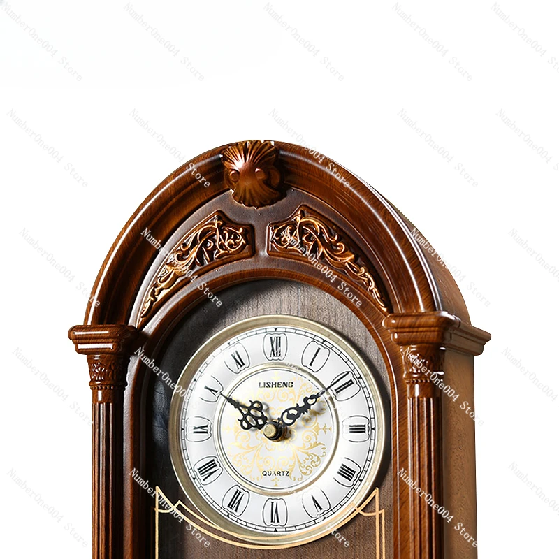 

Old-Fashioned Clock Creative Time Reporting Luxury Living Room Retro Domestic Antique Desktop Clock Mute