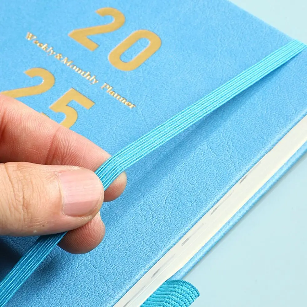 A5 2025 Agenda Planner Notebook 176 Pages Paper 12 Months Planner Notebook Portable Thicken 2025 Journal Notebooks Daily Planner