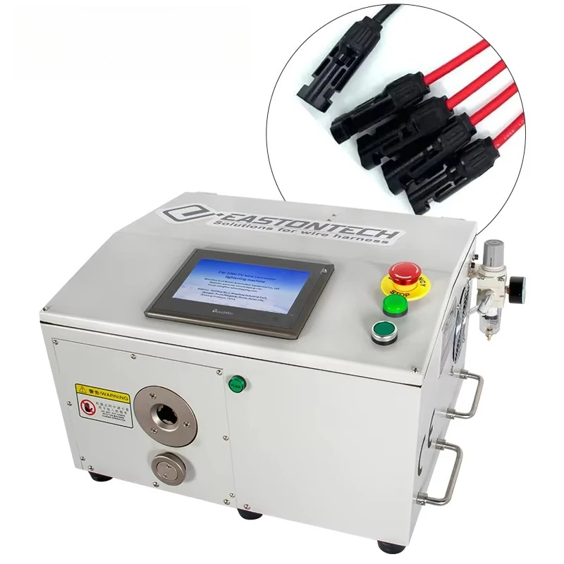 EW-1080 Solar Photovoltaic Linker Connector Tightening Machine Insert Connector Nut Tightening Machine