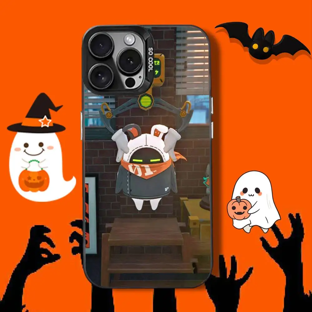 حافظة هاتف Bangboo Z-Zenless Zone ZeroS لهاتف iPhone 16,12,13,17,15,1,11,Mini,Pro,SE,XS,MAX,غطاء سيليكون أسود غير لامع #2