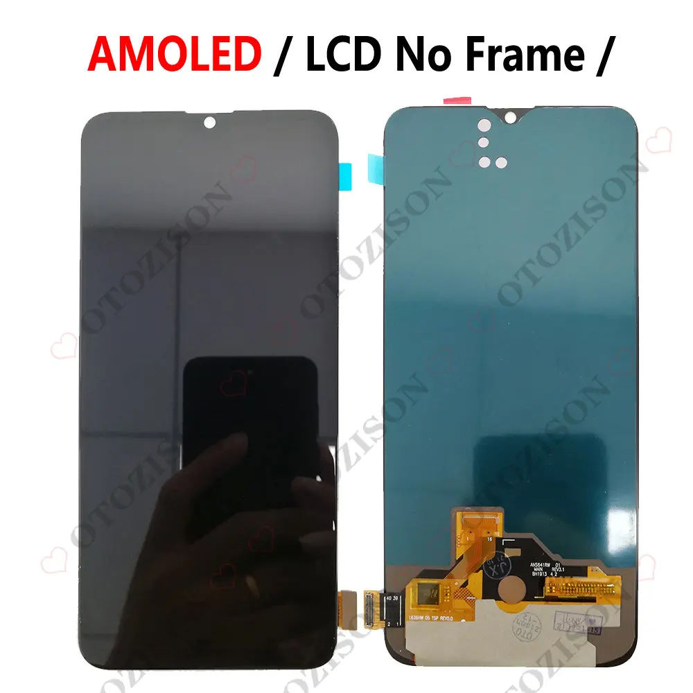 6.4 "dla OPPO Realme XT LCD RMX1921 wyświetlacz dla Realme X2 LCD RMX1991 ekran dotykowy Digitizer zgromadzenie RMX1992 RMX1993 części LCD