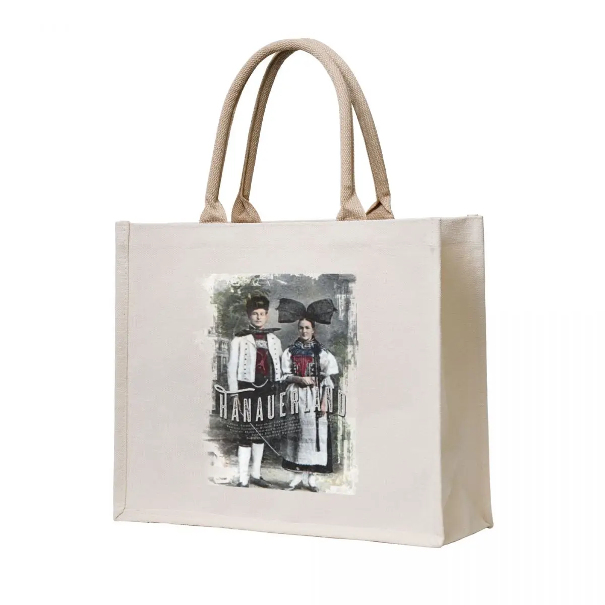 

Hanauerland, traditional costume, places, retro Tote Bag foldable reusable bag hand bag ladies shopping Big