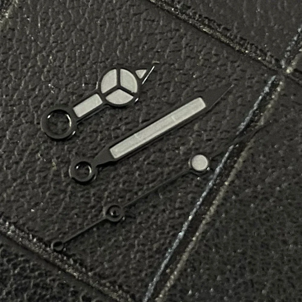 New Green Luminous Watch Hands Red Blue Green Orange Grey White Needles Watch Replacement Parts for Japan NH35/NH36/4R Movement