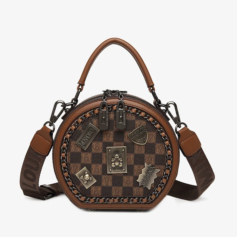 

Premium Leather Handbag By Famous Designer, Fashionable Crossbody-Bag For Women, Elegant Shoulder Luxury Brand