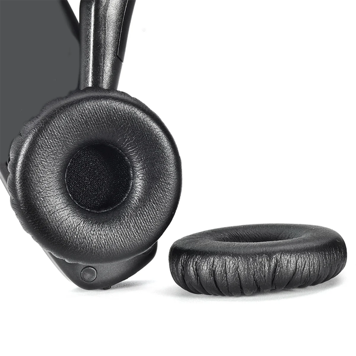 

M85K Replacement Ear Pads for Blue Parrott C400-XT 204159 Headphones Soft Protein Leather Enhanced Sound Isolation