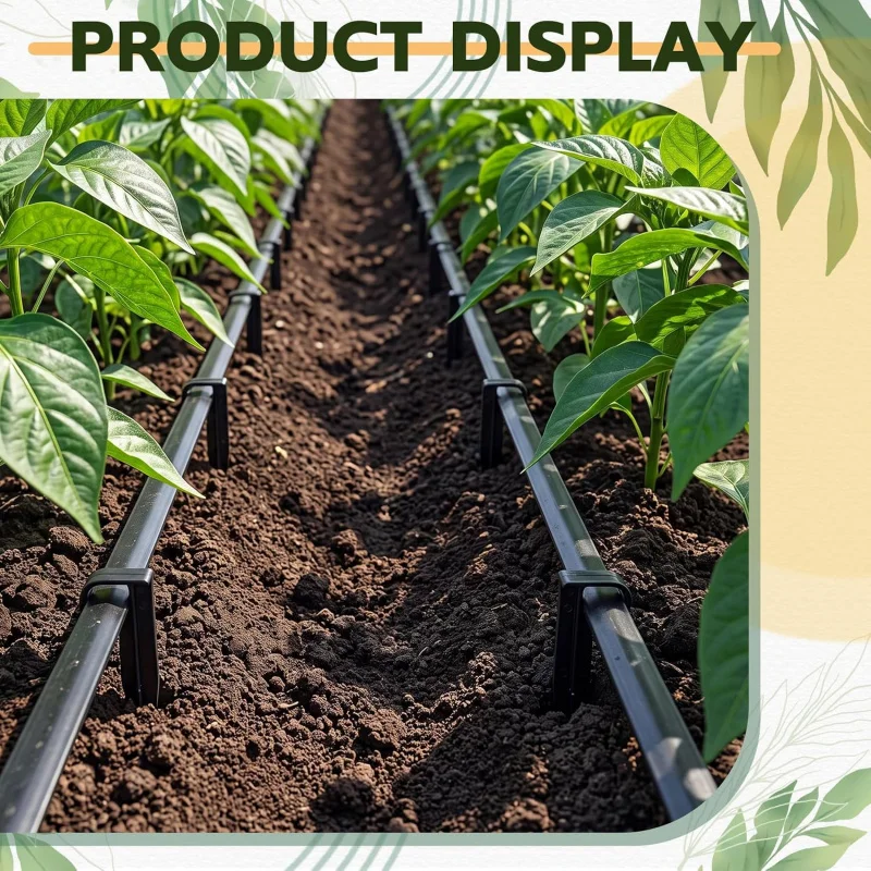 5/15Pcs Irrigation Stakes Hold down Drip Irrigation Hose and Sprinkler Hoses, for Garden Landscaping and Lawn Watering Systems