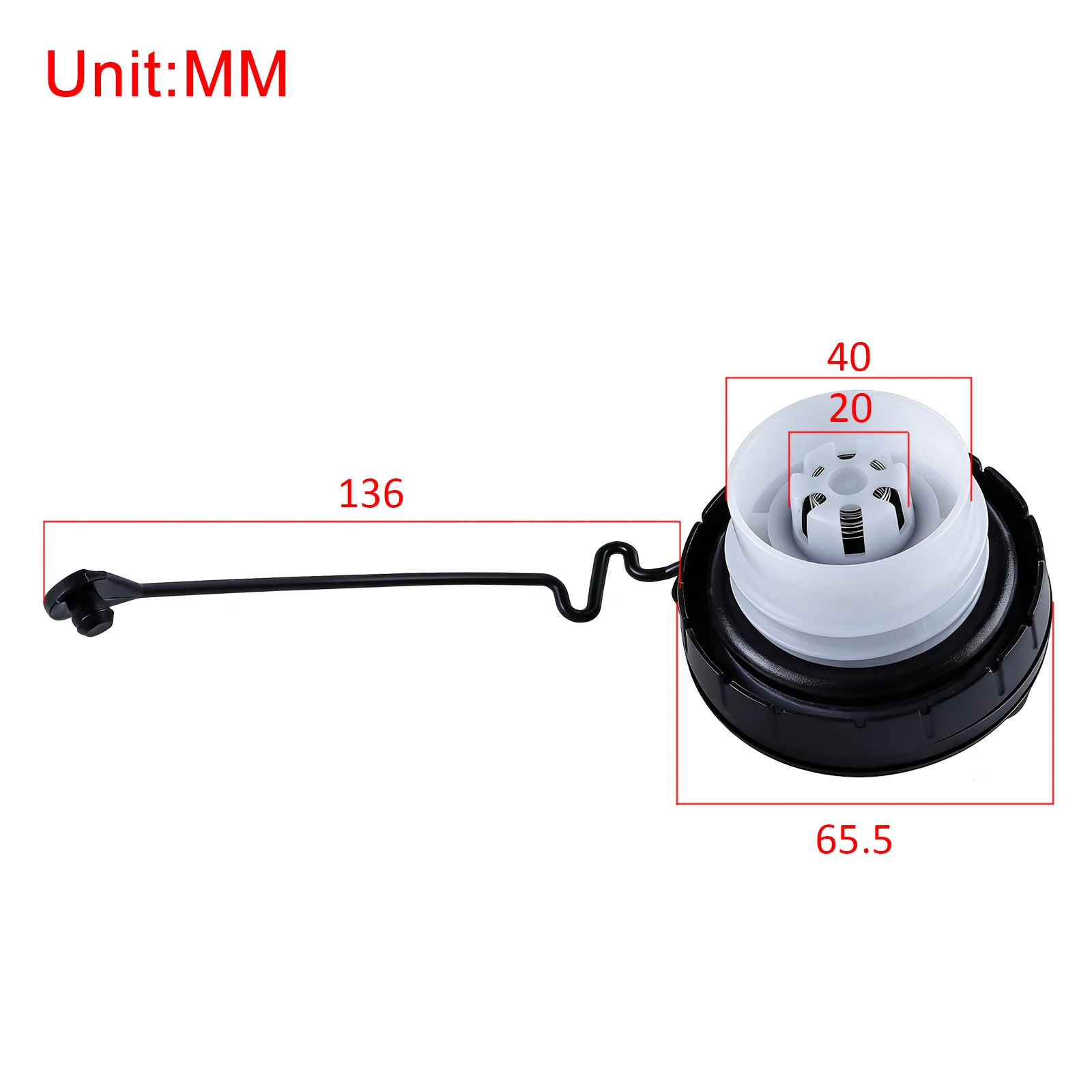 77300-06040 Gas Cap Fuel Cap for 2004-2016 Toyota Camry 4Runner RAV4 Corolla  Lexus ES350 GX460 IS250 RX350 Scion TC XA XB XD