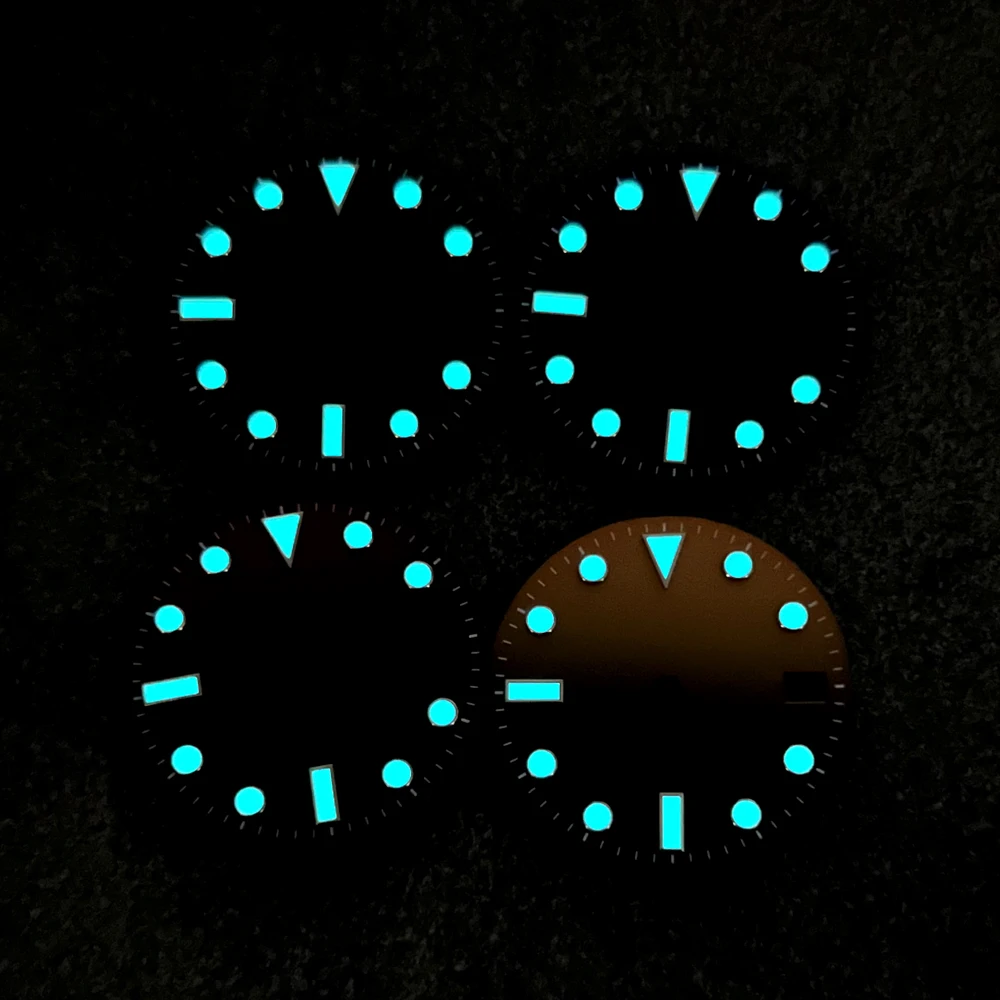 جديد 28.5 مللي متر التدرج ساعة الطلب ل NH35 NH36 4R 7S ساعة يد تعمل بالحركة الوجه لتقوم بها بنفسك تعديل الملحقات