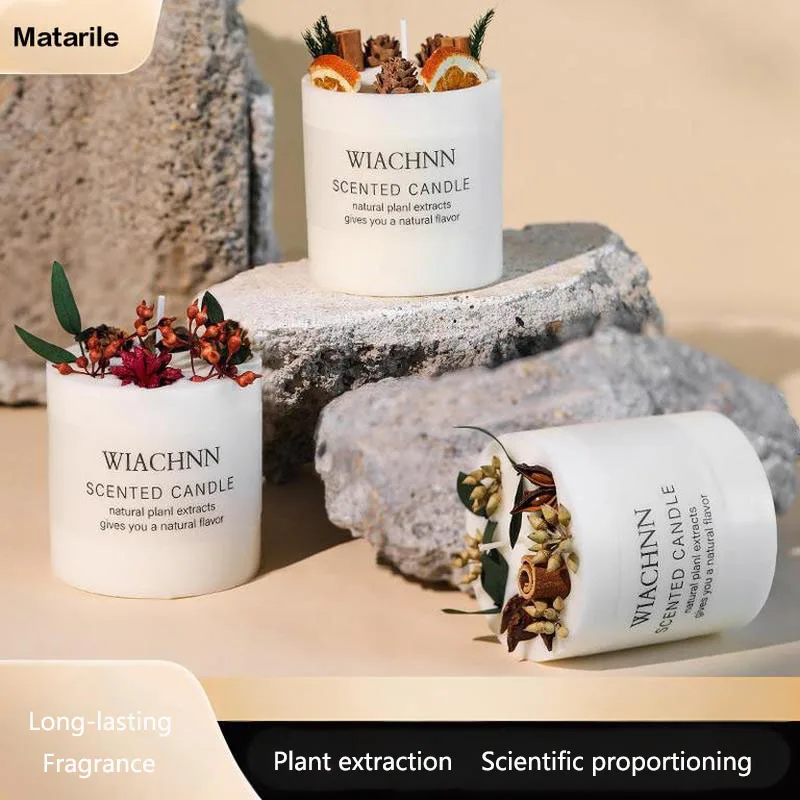

Matarile Plant extracts essential oils candles dried flowers scented candles holiday decorations wedding fragrances gifts