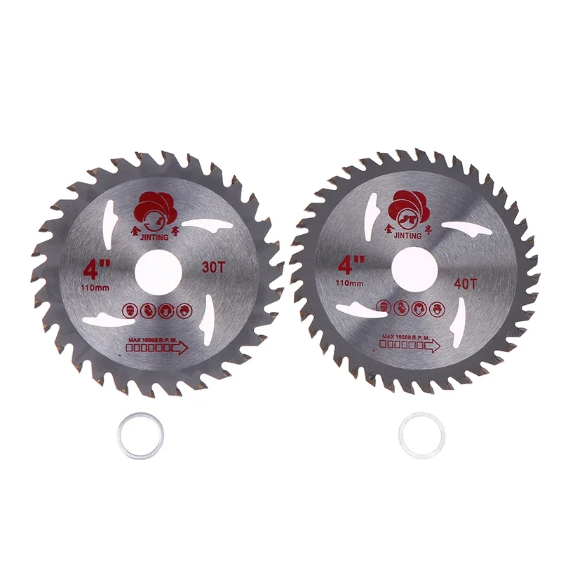4'' 40T Circular Saw Blade Wood Cutting Disc Woodworking Cutter For Wood Plastic Metal Rotating Tool Power Tool Acces