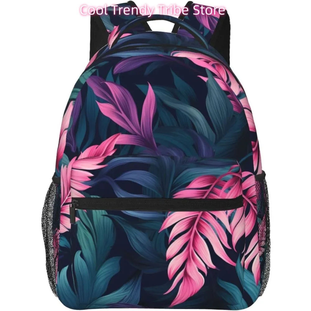 

laptop bag back to school Cute Funny Leaf Plants Lightweight Laptop Backpack Lightweight Multipurpose Travel Casual Daypack Unis
