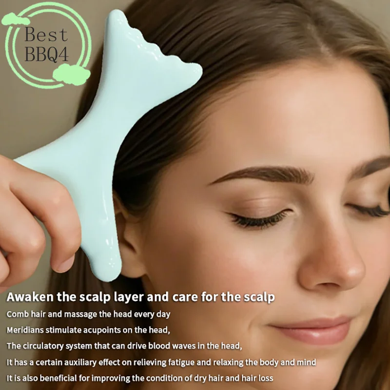 (BBQ4)Gua Sha Massage Board Scraping Tool Ceramic Antistatic Good Thermal Conductivity Tissue Mobilization Tool For Body Care