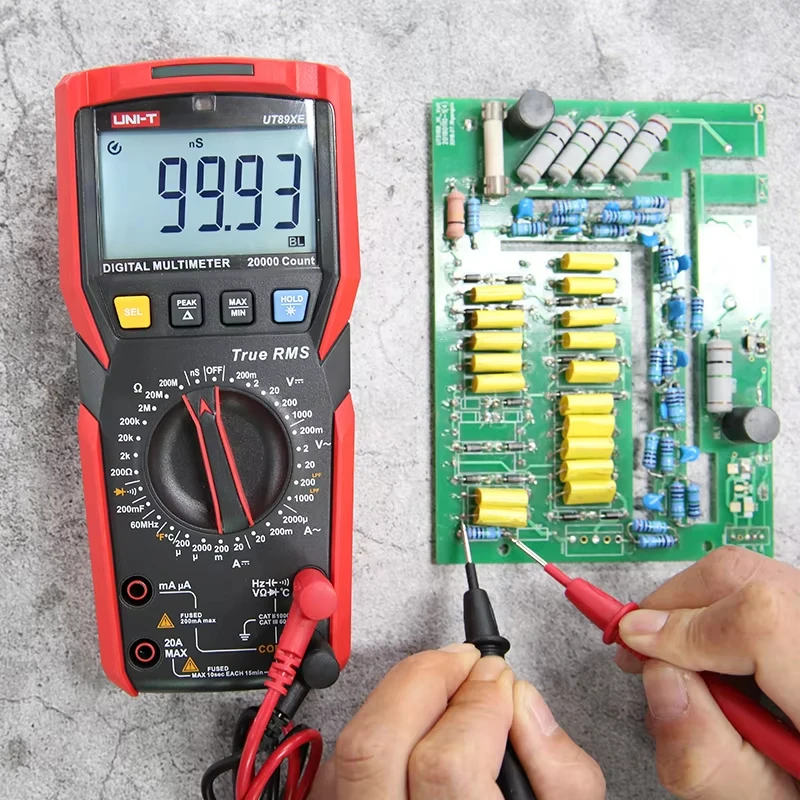 UNI-T متعدد رقمي UT89XD UT89X UT890C UT890D + UT123 UT123D UT105 + المهنية المتعدد الكهربائية تستر متعدد متر