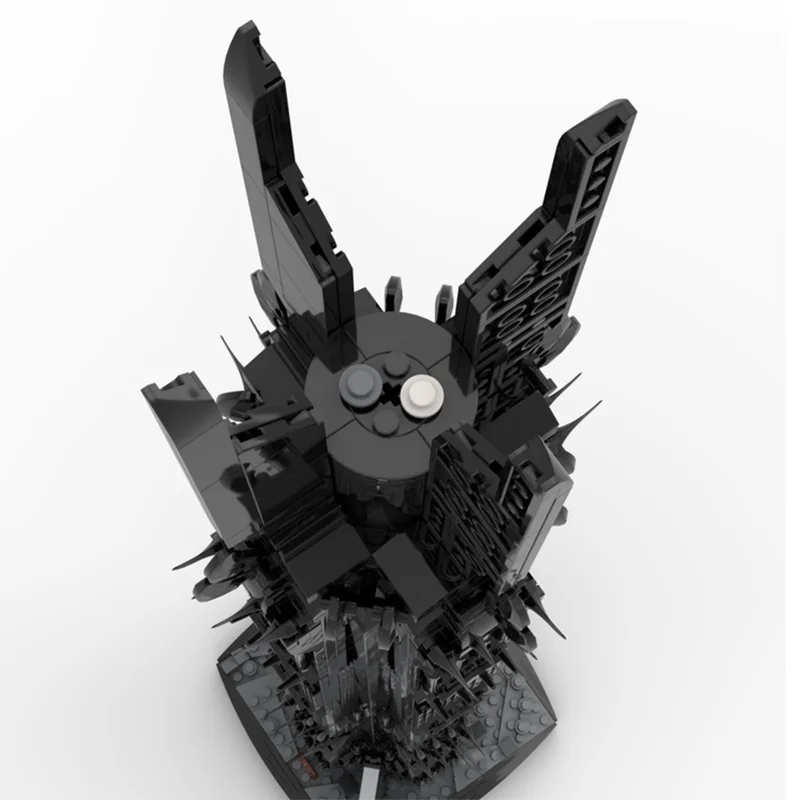 1892 قطعة MOC Orthanc العمارة جمع الهوبيت ونموذج اللبنات لتقوم بها بنفسك هدايا عيد الميلاد ألعاب إبداعية فكرة الطوب الاطفال #3