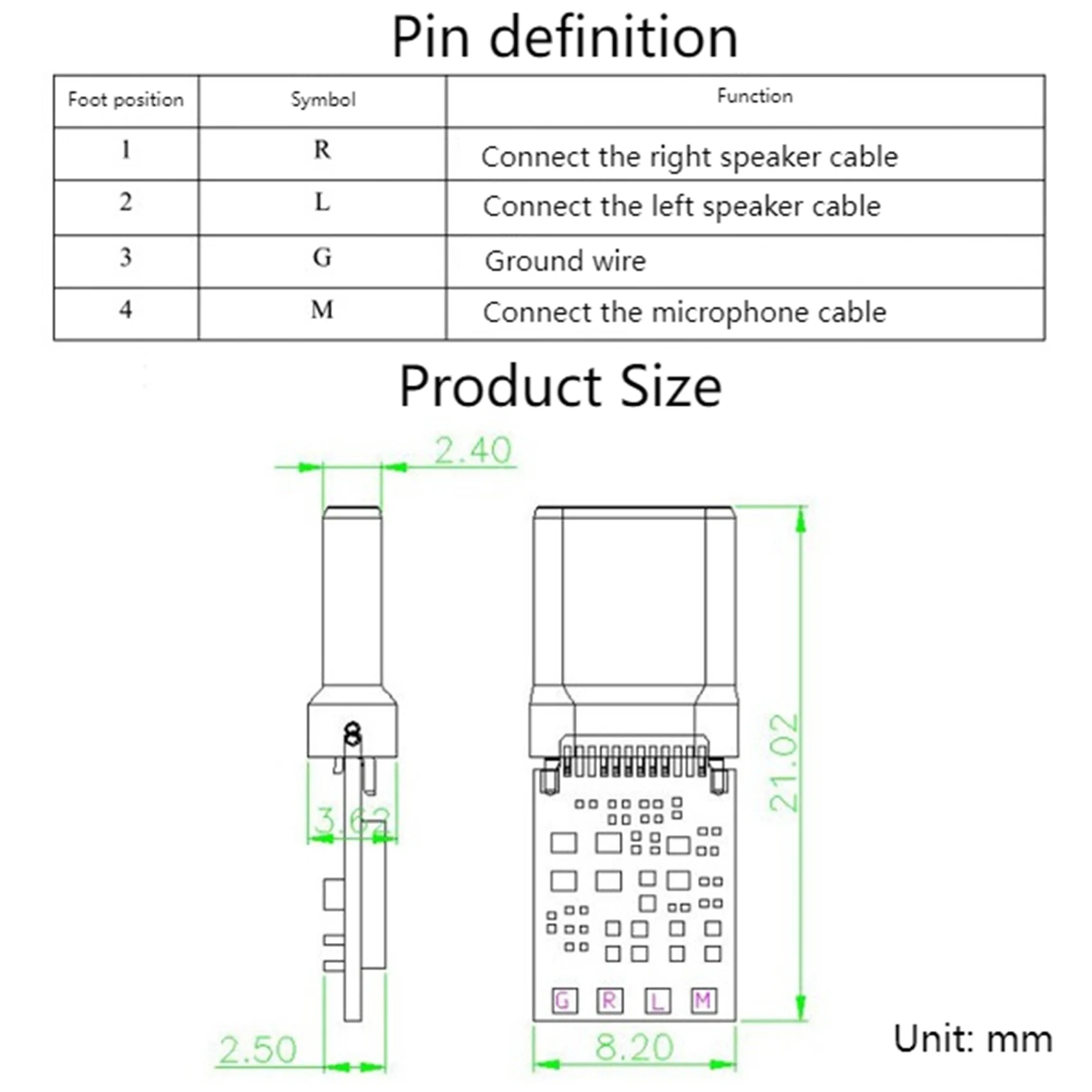 USB-C ชายปลั๊ก,ชิปถอดรหัส ALC5686,Gold-Plated 1U, 32Bit 384Khz ปลั๊กเสียง,Fast Charge Connector DIY อะแดปเตอร์