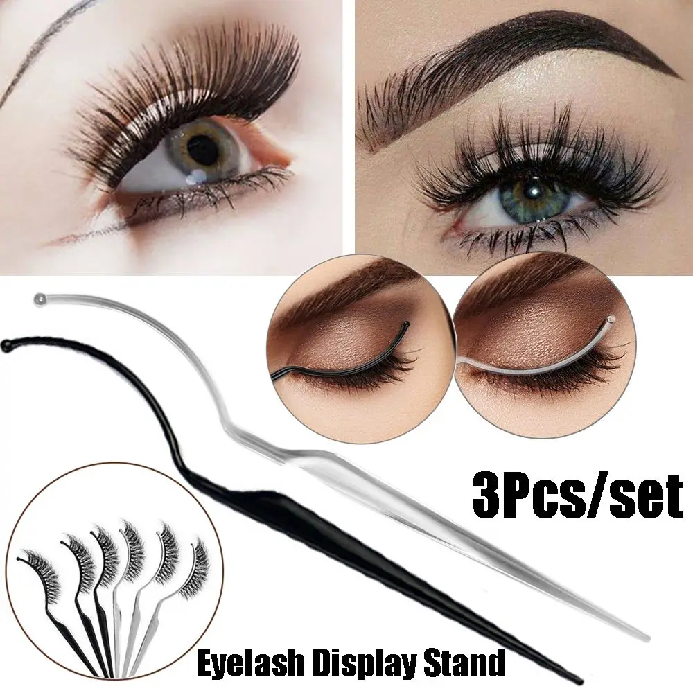 

Display Stand Grafting Tools Lashes Extensions Try-on Effect Auxiliary Eyelashes Holder Board Display Strip False Lashes