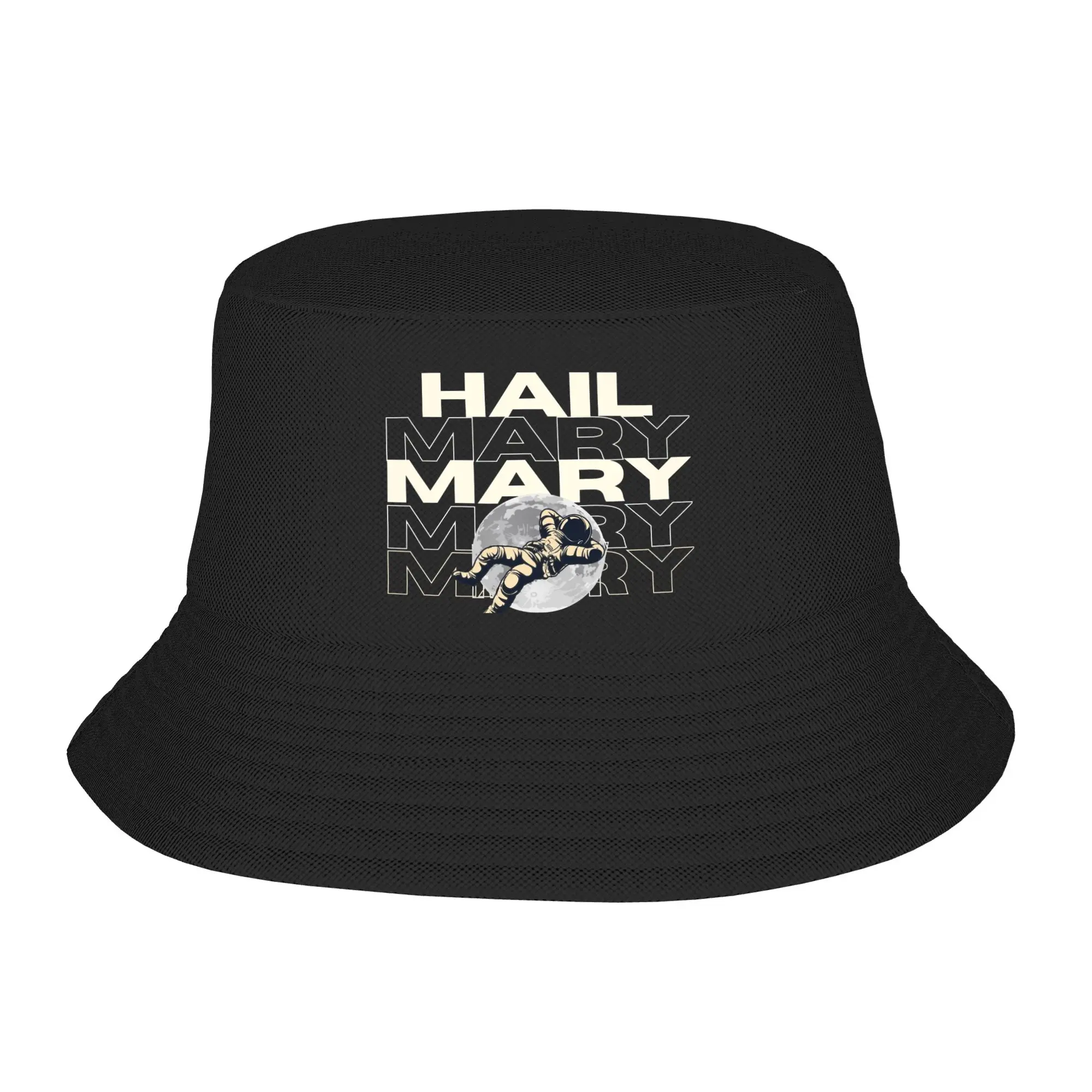 Street Project Hail Mary Space Sci Fi Bucket Hats Women Foldable  Fisherman Hats Hot Summer Headwear Bob Hat