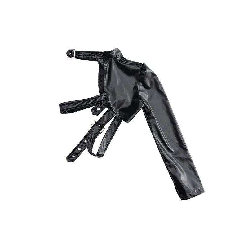 Kostum panggung dansa Jazz perempuan, kostum latihan Hip-hop, celana panjang longgar cetakan macan tutul merah muda Musim Semi dan Musim Gugur usia 7-15 tahun