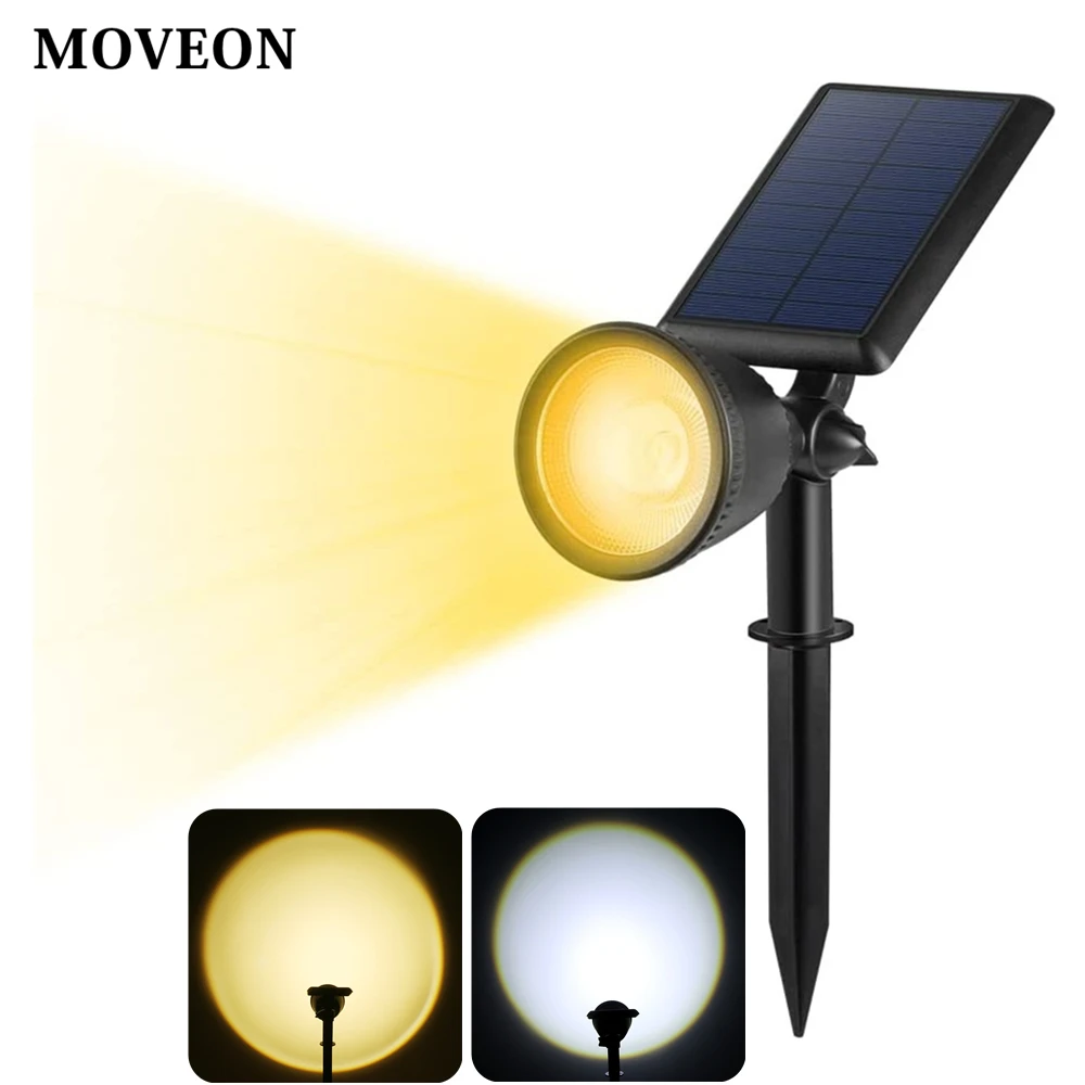 

Solar Sunset Light Outdoor 3000K/6000k Solar Garden Light IP65 Spotlight Atmosphere Lamp for Landscape Path Pool Decoration