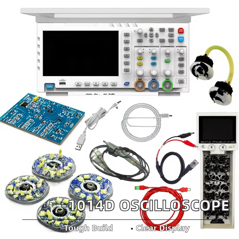 Digital Oscilloscope 2 1 Dual Channel Input Signal Generator 100MHz*2 Analog Bandwidth 1GSa/s Sampling Rate 8-Bit