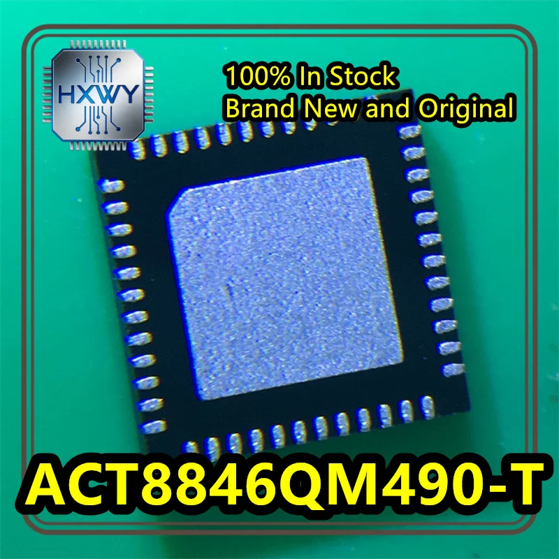 (5/20 Pieces) ACT8846QM490-T 8846QM QFN48 Multi-core Processor PMIC Chip, Brand New Original, In Stock, Electronic IC