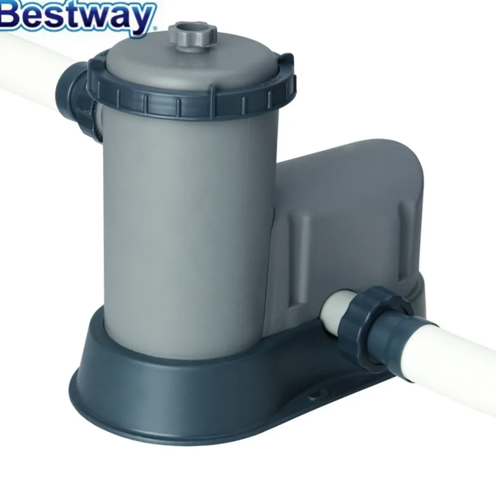 58389 Bestv 1500gal/Uur Flowclear 5678l/Uur Zwembadwaterreiniger Elektrische Watercirculatiefilter A Eau De Piscine