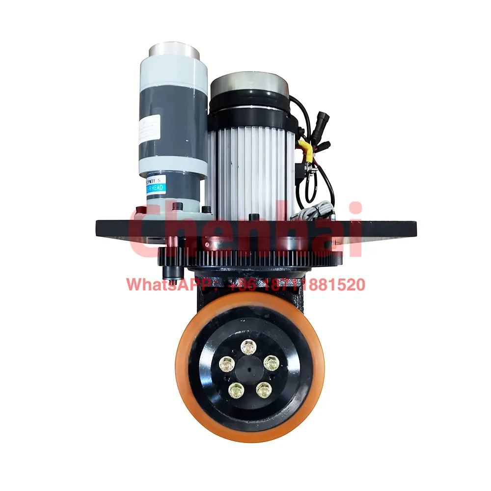 2590r/min Vertical Driving Unit Electric Traction Wheel 1500W Steering Forklift Accessories