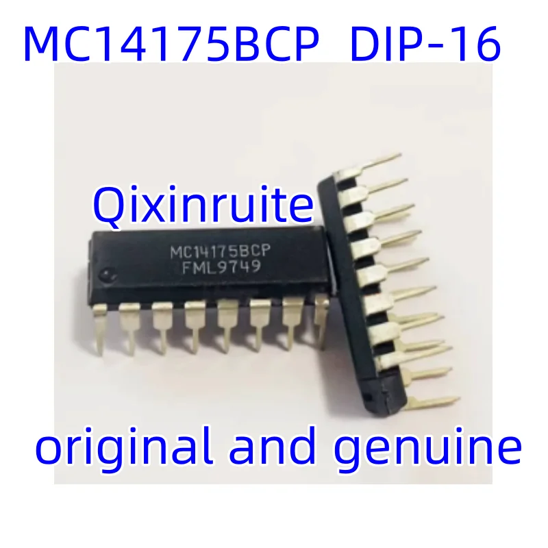 Qixinruite  New original MC14585BCP MC14175BCP DIP-16 four-digit digital comparator chip
