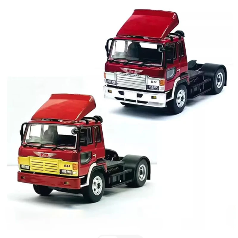 

DBGT 1:64 Scale SH Trailer Towing Truck Dump Engineering Truck Simulation Alloy Model Static Display Collectible Gift Decoration