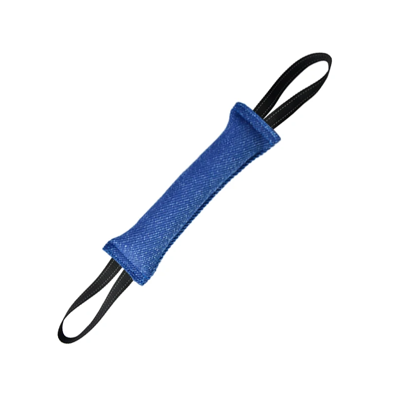 Hundeschlepper-Spielzeug, Jute-Bisskissen, langlebige Trainingsgeräte, interaktives Trainingsspielzeug für große und kleine Hunde – Detail 10