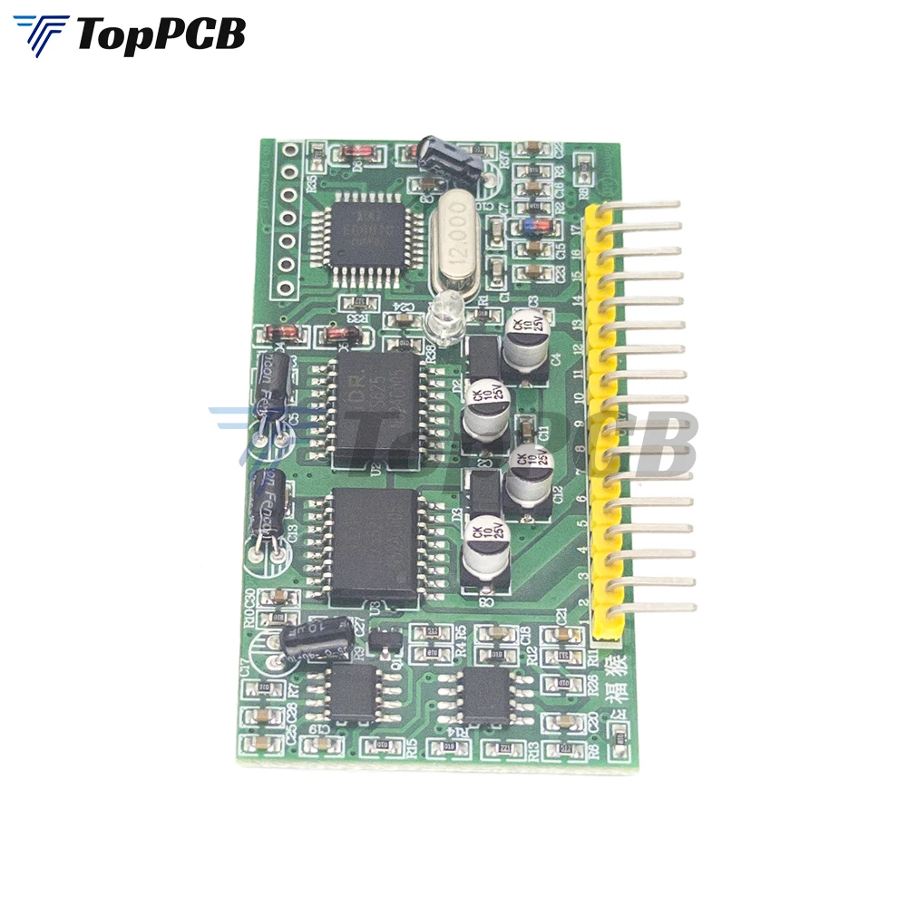 1 szt. 5V czysta fala sinusoidalna płyta sterownicza DY002-2 Chip \