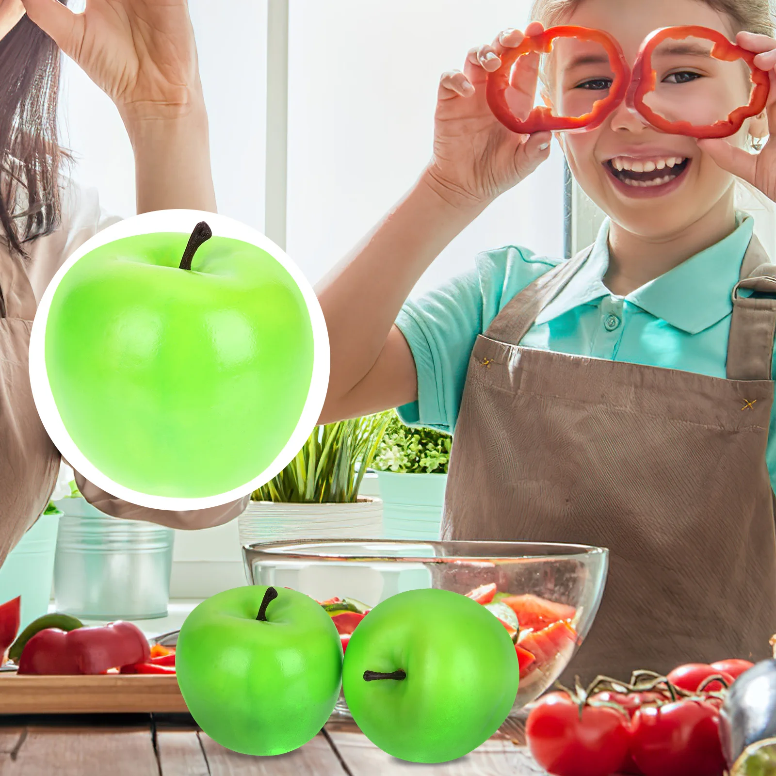 

10pcs Artificial Lemons Set Lifelike Fake Fruit Decor For Kitchen Table Centerpieces Faux Fruit Decorations Plastic Fruits Green