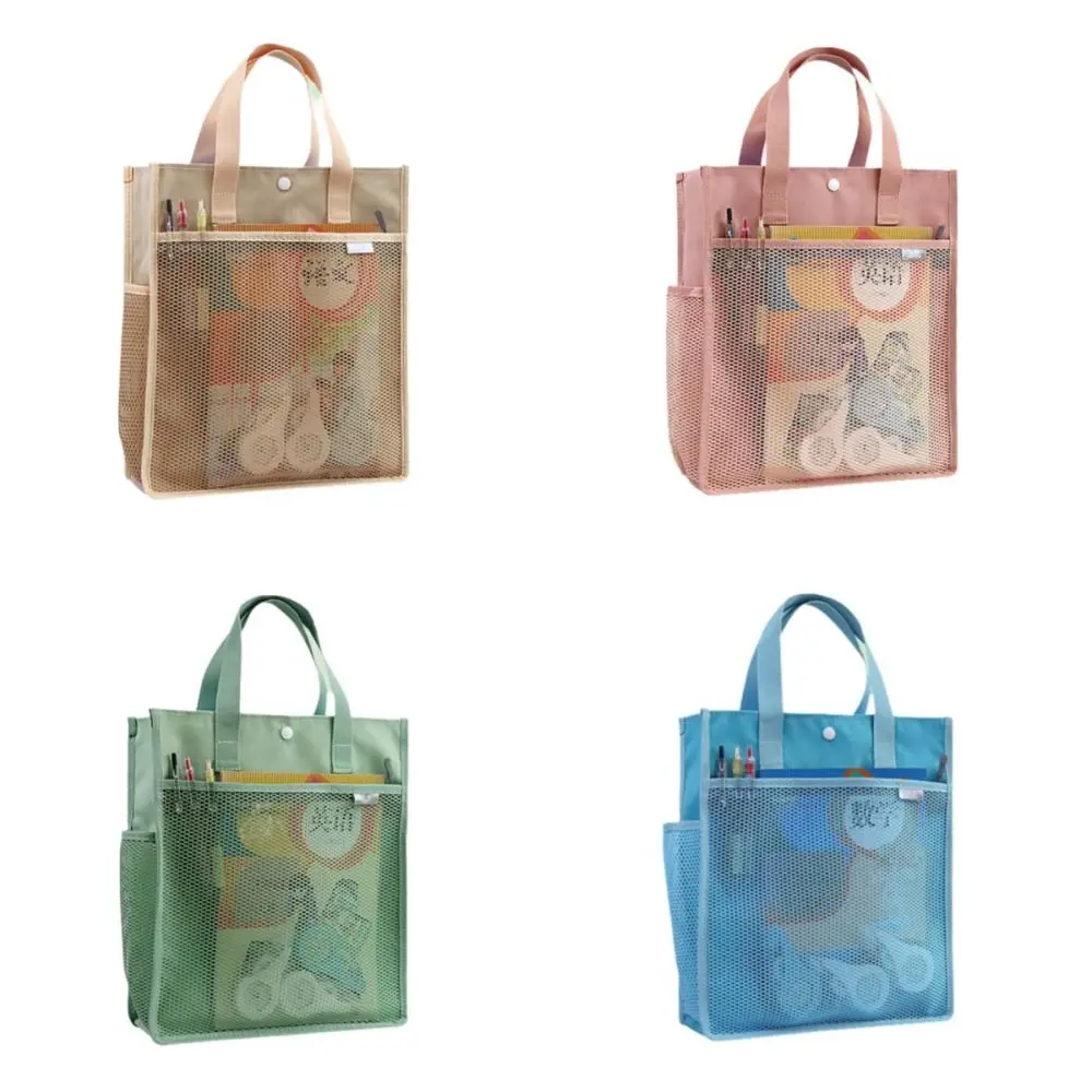 

Portable Book Storage Bag Large Capacity Transparent Art Storage Bag Zipper with Handle Document Storage Bag Artwork Storage Bag