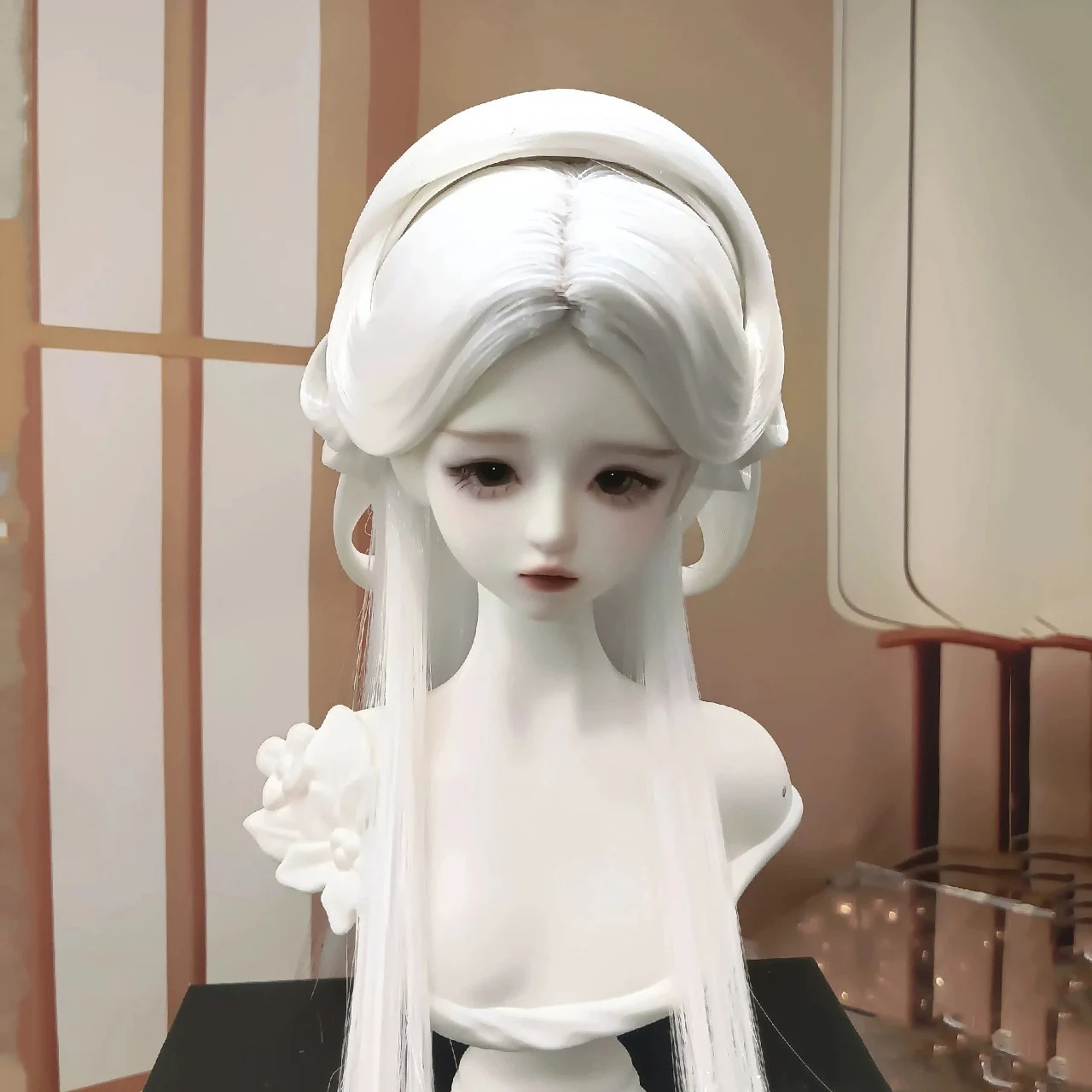 1/6 1/4 1/3 Ancient Costume BJD Wig Hanfu Fairy Long Hair Retro Wigs For BJD/SD YOSD MSD SD13 Girl SSDF Doll Accessories C2528