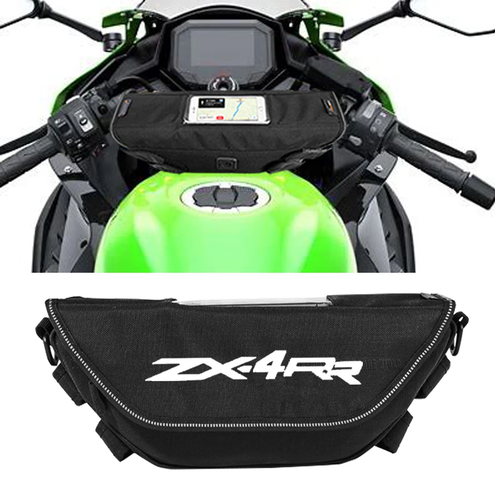 

Для ZX-4R ZX-4RR ZX4R ZX4RR zx4r 4rr 2023, водонепроницаемая дорожная навигационная сумка на руль мотоцикла