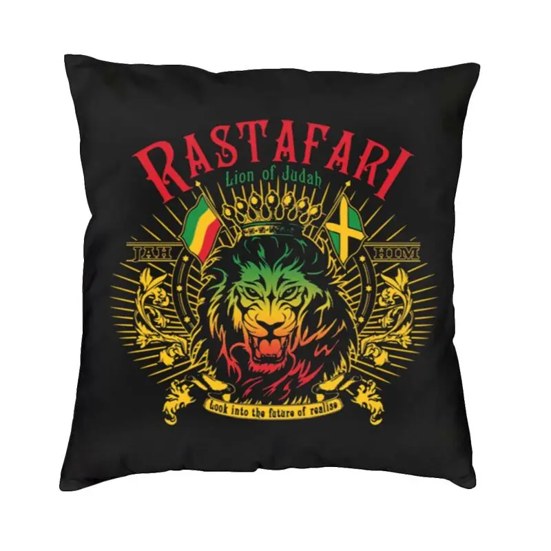 

Наволочка в скандинавском стиле Rastafari Rasta Lion Of Judah, домашний декор, чехол для подушки на заказ, 45x45, наволочка для гостиной