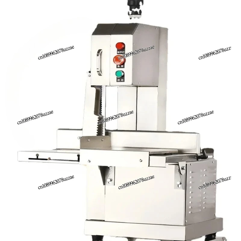 

Electric Bone Saw Cutting Machine Food Processor Commercial Desktop Saw Cutter Cutter Small with 2 Saws Easy To Use