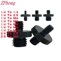 2pcs Universal Camera Conversion Screw 1/4 Male to 3/8 M4 M5 M6 M8 Male Screw Tripod Monopod Mount Adapter Photography