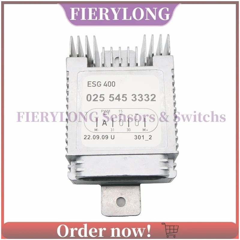 0255453332 255453332 Radiator Cooling Fan Module For Mercedes-Benz C230 C280 E300 E320 E430 E55 AMG SLK230 High Quality