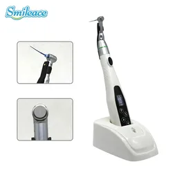 Dental Wireless Endo Motor LED System 16:1 Mini Head Handpiece Handle Endodontic Instrument