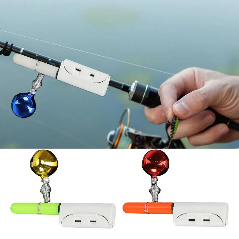 Glowing Stick for Fishing Bite Alarm Stick Fishing Tool Waterproof Lamp with Bell Fishing Glowing Sticks for Sea Fishing Rod