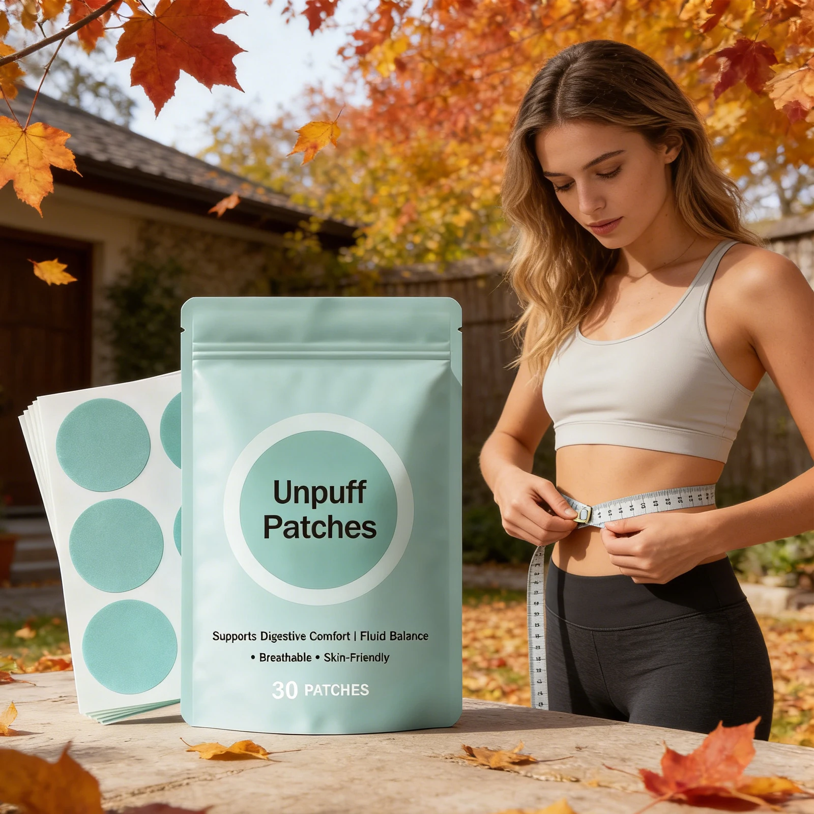 Weight Management Patch Body Shaping Fat Burning Anti Cellulite Improve Stomach Control Appetite Balance Hunger Hormones Patch view 4