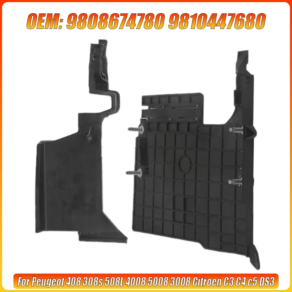 

Для Peugeot 408 308s 508L 4008 5008 3008 Citroen C3 C4 c5 DS3 крышка аккумулятора двигателя крепление компьютера Cracket 981044768 9808674780