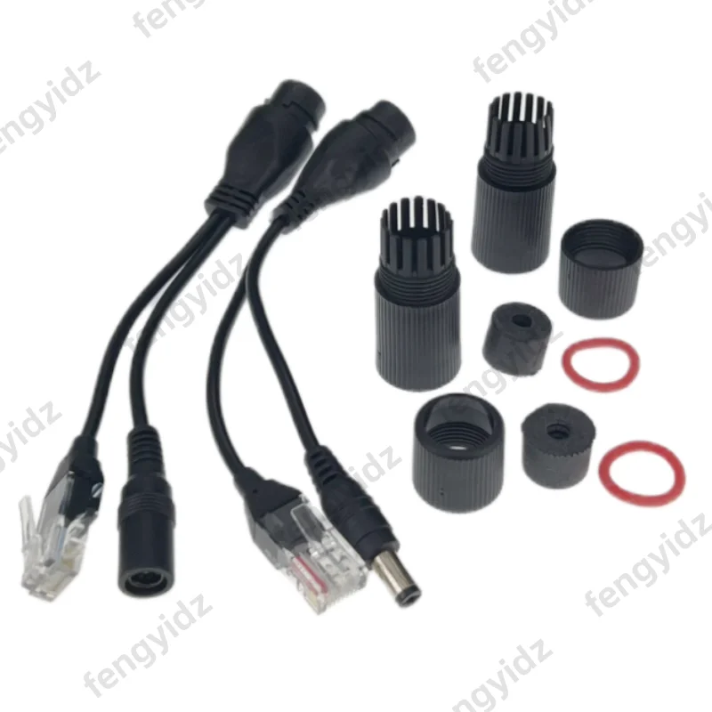 كابل POE الطاقة السلبية عبر كابل محول إيثرنت POE الفاصل حاقن وحدة إمداد الطاقة 12-48 فولت لكاميرا IP #2