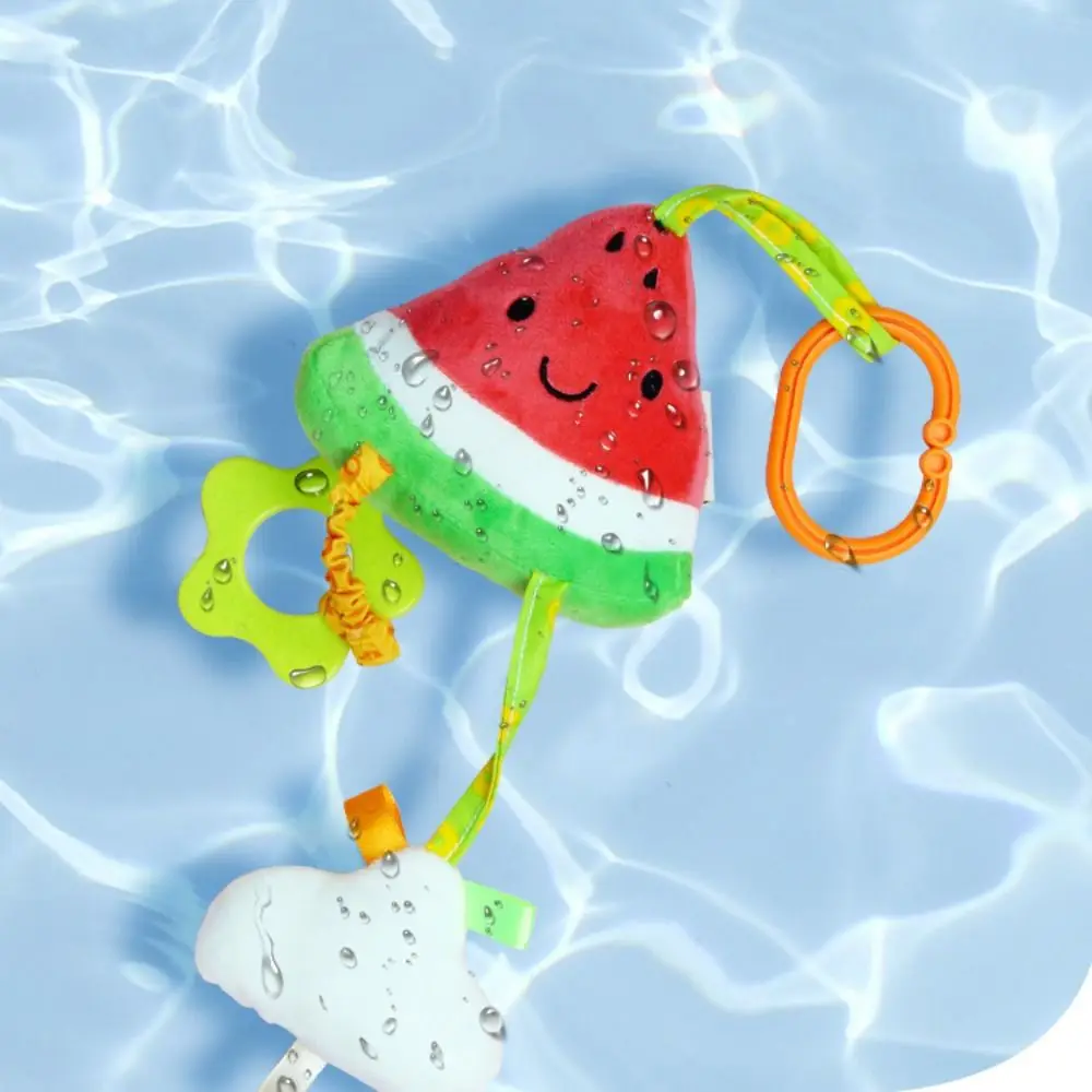 Fruit Baby Stroller Hanging Toy PP Cotton Soft Stroller Bed Hanging Toys Plush Stuffed Early Education