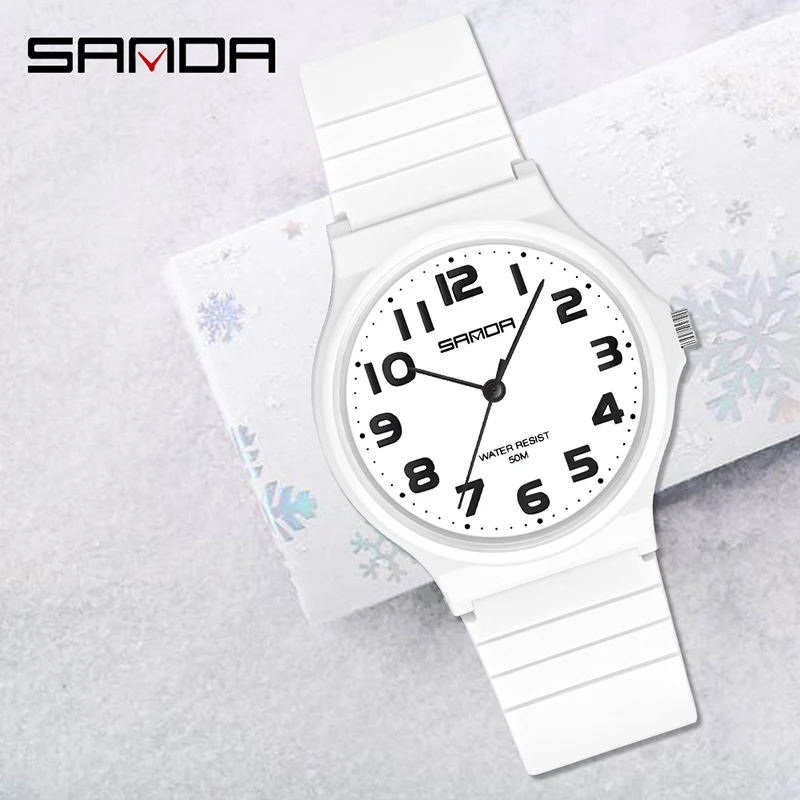 New Unisex Sport Watch for Middle School Students Fashion Simple Women Watches for Lady Quartz Wristwatch Waterproof Reloj Hombr