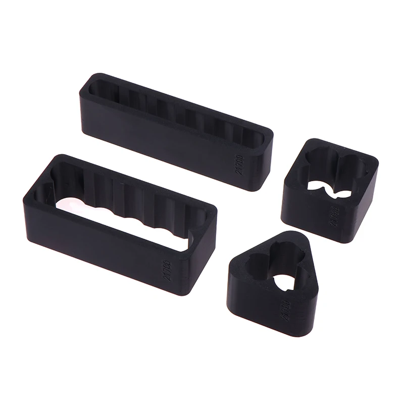 18650 بطارية ليثيوم كتيفة ثابتة ستة بطاريات حزم ABS البلاستيك تركيبات سريع بقعة لحام صف واحد حامل على الوجهين #4