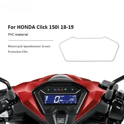 2 PCS Motorcycle Accessories Cluster Scratch Protection Film Screen Protector For HONDA Click 150i 2018 2019