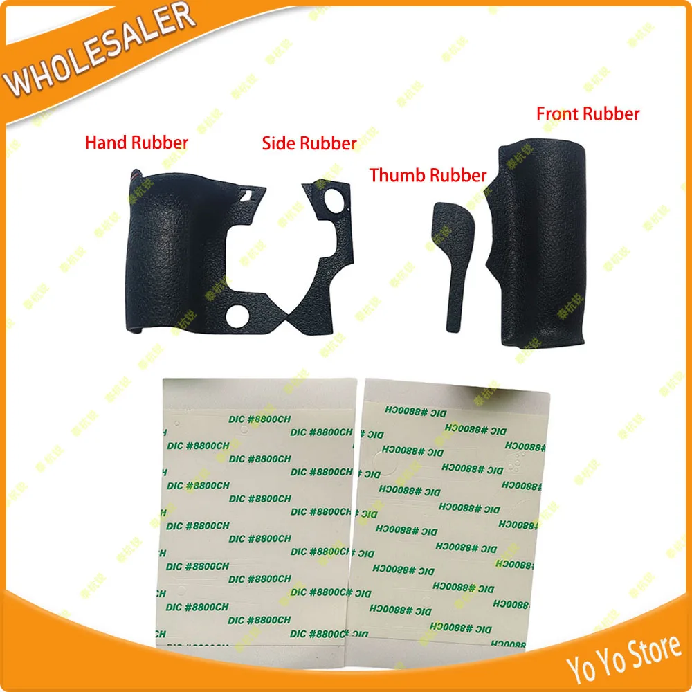 

1PC New Original for Nikon Z9 Grip Hand Cover Side Leather Thumb Rubber Front Rubber with Adhesive Tape Parts